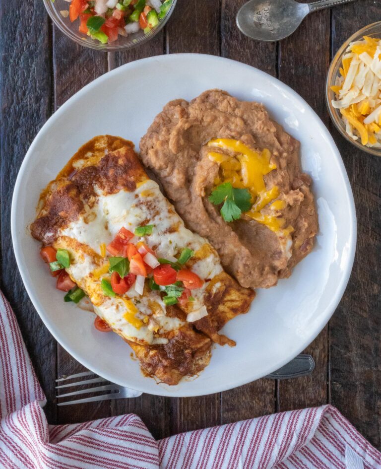 Cheesy Chicken Enchiladas