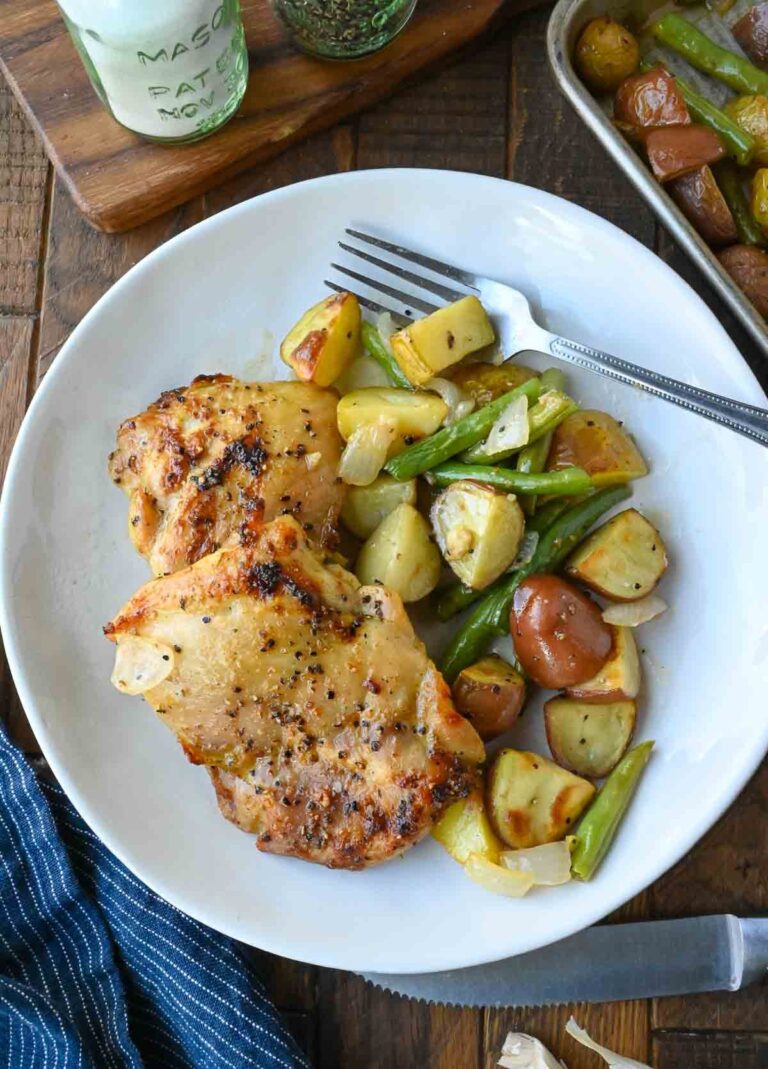 Sheet Pan Italian Chicken and Vegetables
