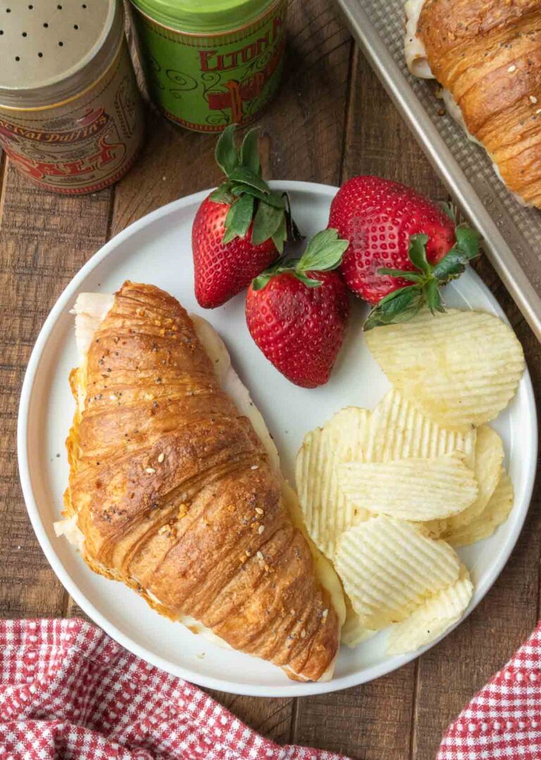 Croissant Turkey Melts
