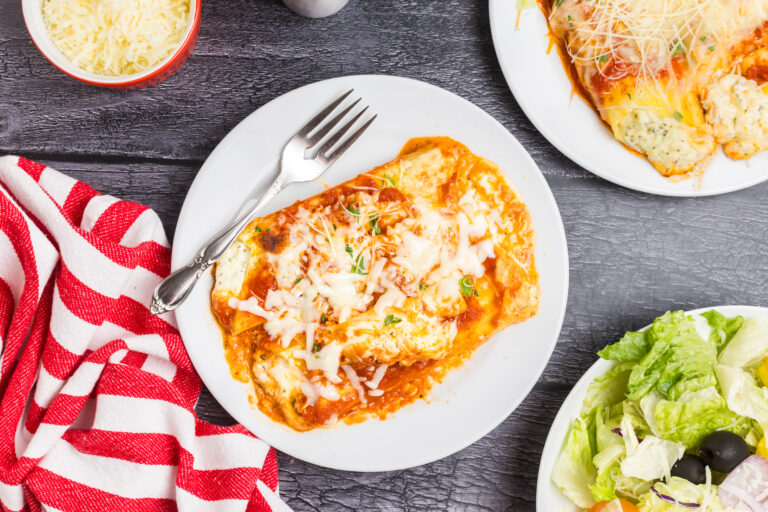 Olive Garden Four Cheese Manicotti