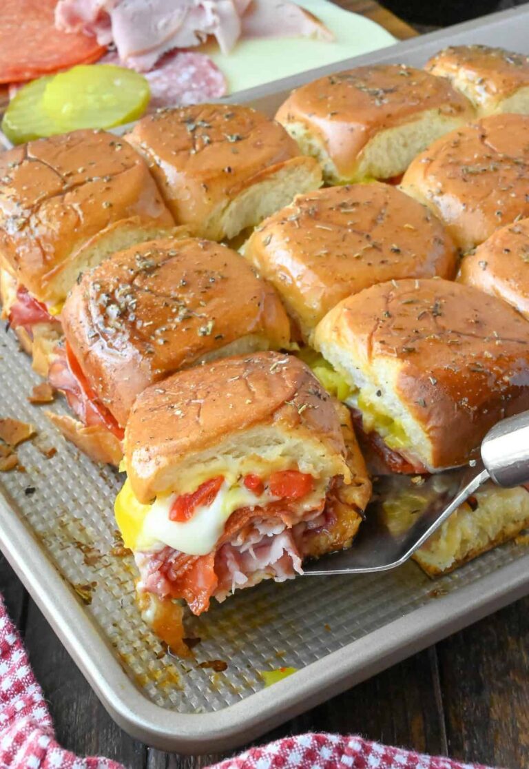 Hot Italian Sliders